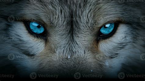 Portrait of a wolf eyes. wolf eyes. 27724083 Stock Photo at Vecteezy