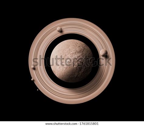 Top View Saturn Planets Deep Space Stock Illustration 1761815801 | Shutterstock