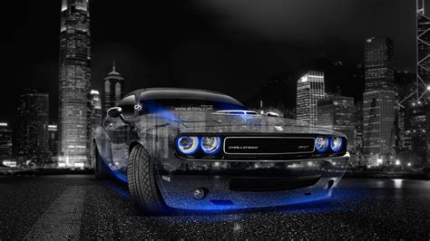 Dodge challenger, City car, Hd wallpaper