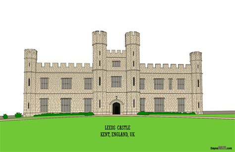 Maze of the Week #64 - Leeds Castle Maze — Free Printable Mazes for All Ages