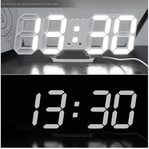 Jumbo electric wall clock , dimmable LED Design , TXL intelligent clock , Modern Digital wall ...