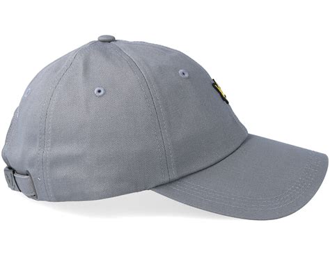 Cotton Twill Baseball Cap Urban Grey Adjustable - Lyle & Scott caps - Hatstoreworld.com