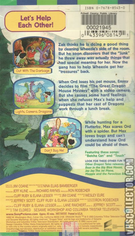 Dragon Tales: Let's Help Each Other | VHSCollector.com