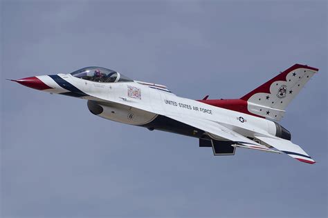 US Air Force Thunderbirds General Dynamics F-16C Fighting Falcon Davis-Monthan AFB April13 2012 ...