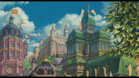 Howl's Moving Castle Wallpaper - Hayao Miyazaki Wallpaper (43697616 ...