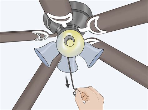 Replacing Pull Chain Light Switch Ceiling Fan