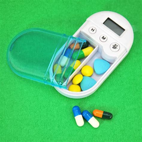 Electronic Medication Reminder Timer Timed Alarm Kit Medicine Tablet Pills Box-in Storage Boxes ...