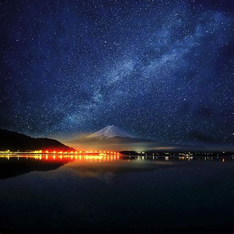 Mt.fuji In Superb Night Sky Photograph by Nattachai Sesaud