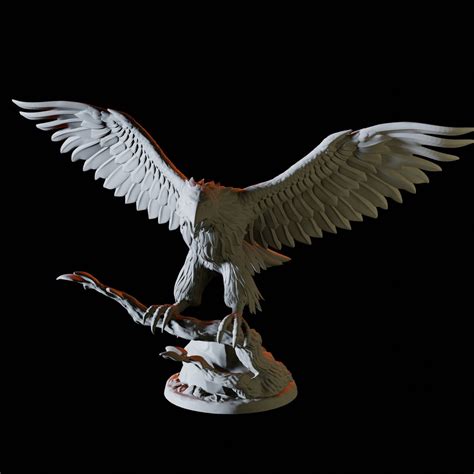 Giant Eagle Miniature for D&D, Dungeons and Dragons, Pathfinder and Many Other Tabletop Games - Etsy