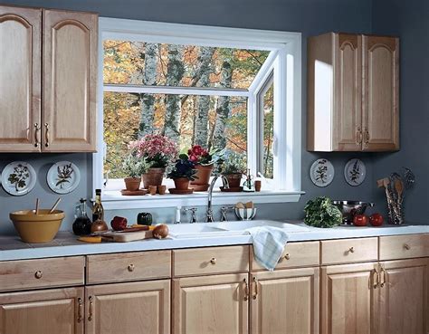 Decorate Kitchen Bay Window Over Sink