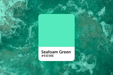 Seafoam Green Color: What Is It and How to Use It for Designs - Picsart Blog