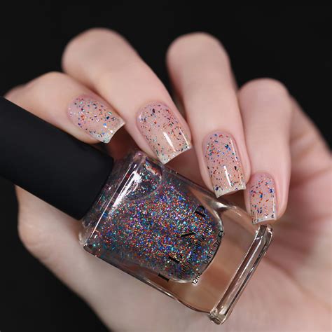 Confetti - Multi-colored Metallic Flakie Topper Nail Polish by ILNP