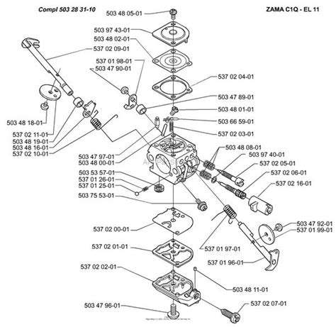 Husqvarna 125b Parts Diagram