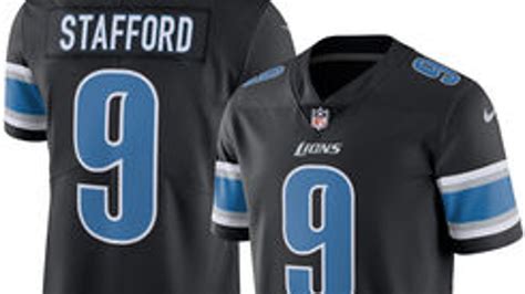 Back in black! Detroit Lions reveal their Color Rush uniforms