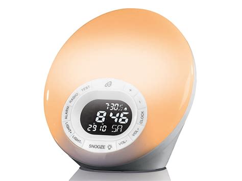 AURIOL Wake-Up Light Alarm Clock - Lidl — Great Britain - Specials archive