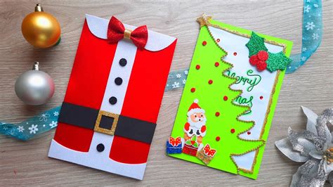 Tarjetas navideñas, ideas creativas hechas a mano y fáciles de hacer en la época de Navidad