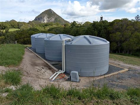 Rainwater tanks and Pumps - Bones Plumbing & Roofing - Sunshine Coast