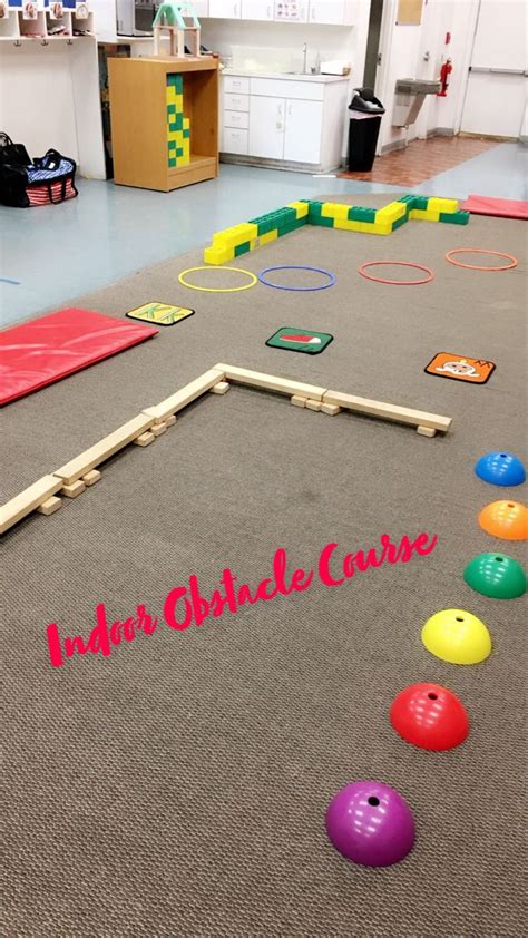 Indoor Obstacle Course | Toddler obstacle course, Kids obstacle course, Physical activities for kids