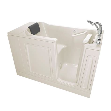 American Standard Acrylic Luxury 48 in. Right Hand Walk-In Air Bathtub ...