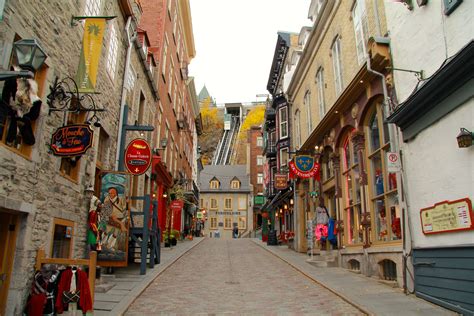 Rue Sous le Fort, Old Quebec City | Quebec city canada, Quebec city, Old quebec