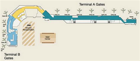 Burbank Airport Terminal Map