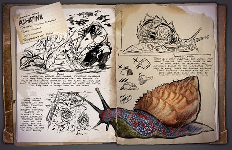 Dino Dossier: Achatina - Snail - ARK: Survival Evolved