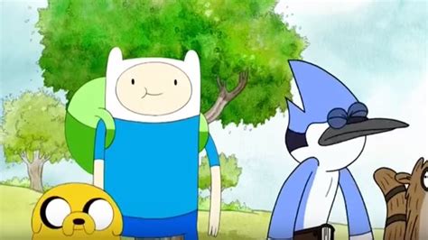 Adventure Time X Regular Show Wallpaper