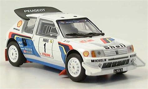 Diecast model cars Peugeot 205 Turbo 16 1/18 Solido rallye T16 ...