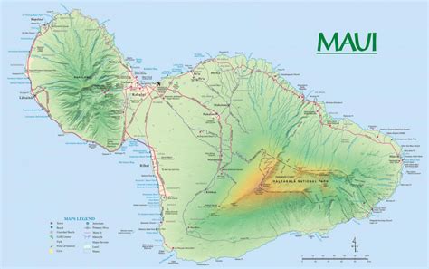 Maui Map Printable