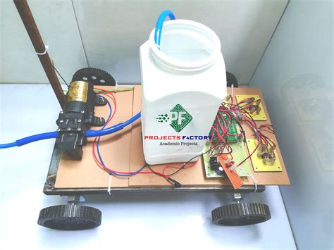 Smart Agricultural Pesticide Spraying Robot