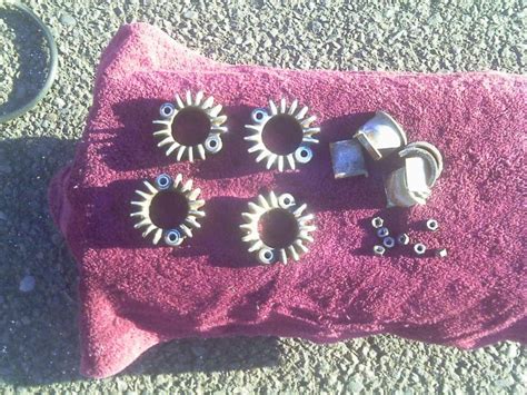 Sell 75 76 77 honda CB400F exhaust mounting hardware in La Pine, Oregon, US, for US $20.00