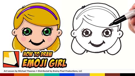 How To Draw A Girl Face For Kids