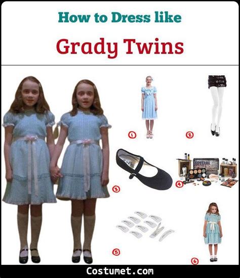 Grady Twins (The Shining) Costume for Cosplay & Halloween 2023 | Twin halloween costumes ...