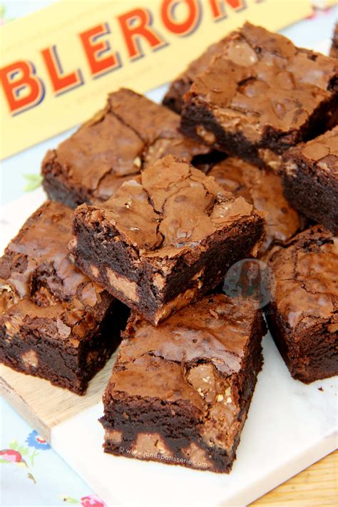 Toblerone Brownies! - Jane's Patisserie