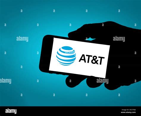 ATT logo on mobile device Stock Photo - Alamy