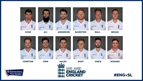 England Cricket Team Squad 2024 - Faun Oralle