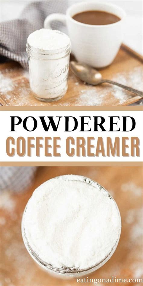 Homemade powdered coffee creamer - powdered coffee cream recipe