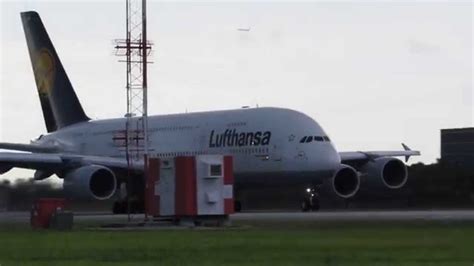 Airbus A380 Takeoff up close. - YouTube