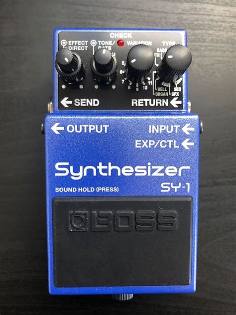 Boss SY-1 Synthesizer Pedal | Reverb