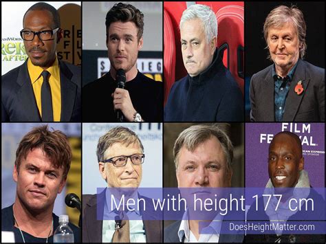 177 cm Male Celebrities - DHM