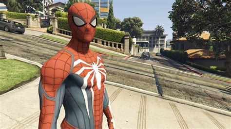 PS4 Spiderman [Add-on Ped] - GTA5-Mods.com