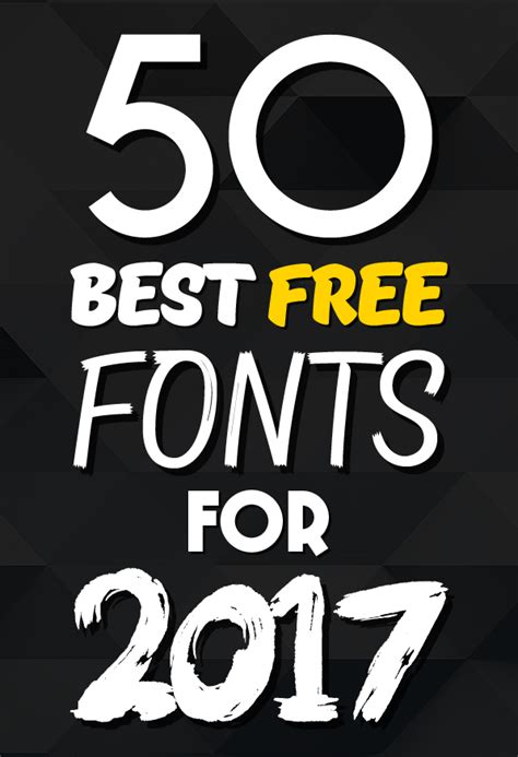 Best Free Fonts For Logo Design