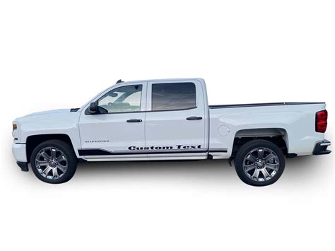 Chevy Silverado Decals