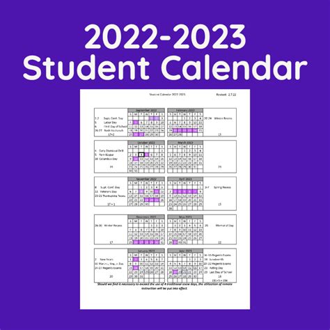 Board of Education approves 2022-2023 Student Calendar | Central Valley Elementary