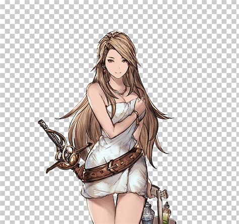 Granblue Fantasy Drawing Anime Game PNG, Clipart, Animation, Arm, Brown ...