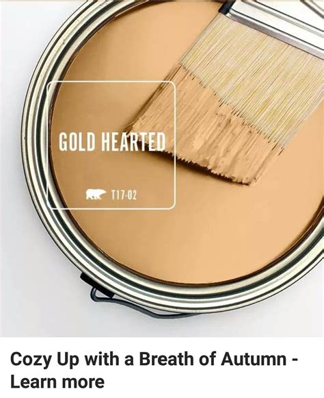 Color of the Month: Gold Hearted | Colorfully BEHR | House painting, Room colors, Paint colors ...