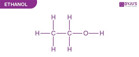 Ethanol Alcohol Formula - Structural and Chemical Formula of Ethyl Alcohol