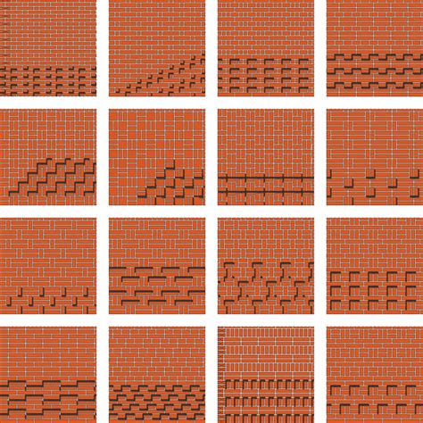 Brick Pattern Svg, Brick Layout Clipart, Brick Patterns Png, Brick ...