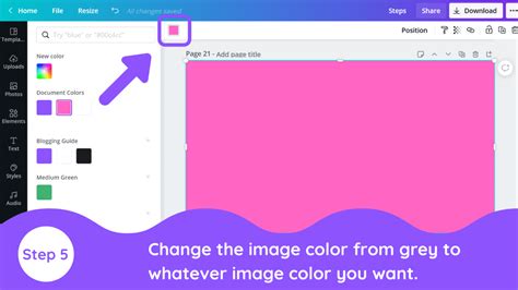 How to Add a Color Overlay to Images in Canva - Blogging Guide