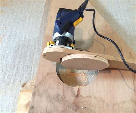 Circle Cutting Jig - Router - Instructables